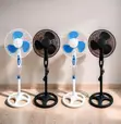 16" Electric Stand Fan - Wide Angle, Fast Cooling - 2