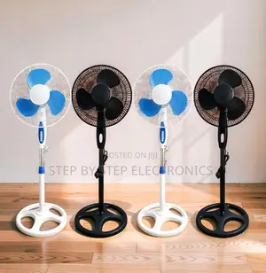 16'' Electric Stand Fan - 3 Speed, Wide Coverage