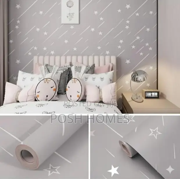 Self-Adhesive Removable Wall Covering - 1