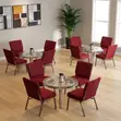 Red Office & Meeting Chairs (Set of 4) - 2
