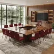 Red Office & Meeting Chairs (Set of 4) - 5