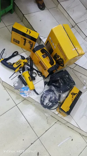 DeWalt Welding Combo: Welder, Grinder 4", Drill