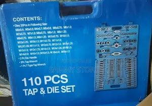TOP DIE 110-Piece Home Workshop Tool Set