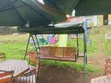 Seti ya Swing za Bustani za Nje, Mwavuli, Viti - 2