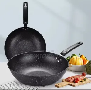 Non-Stick Granite Deep Frying Wok Pan
