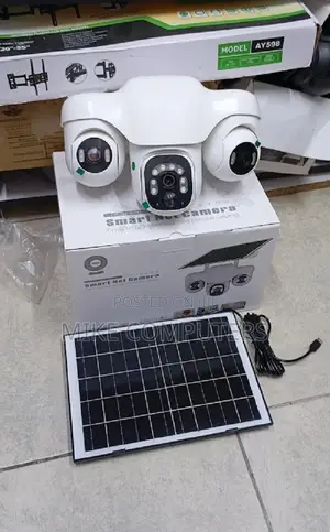20MP 4K Ultra HD 4G PTZ Triple Lens Solar Camera