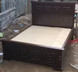 5x6 Chic & Sturdy Tufted Chocolate Brown Bed - 2