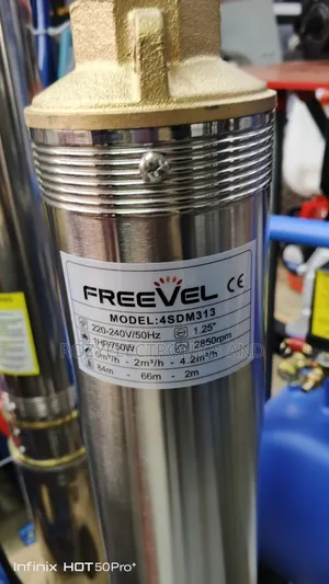 Freevel 1HP Submersible Pump, Kimo cha 84m