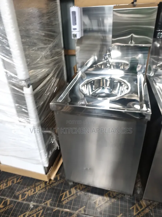 Commercial Stainless Steel Handwashing Sink - 1