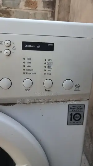 LG 7kg Mashine ya Kufulia ya Mbele