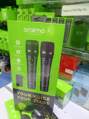 Oraimo VoxMic Wireless Microphone - Portable Voice Recorder