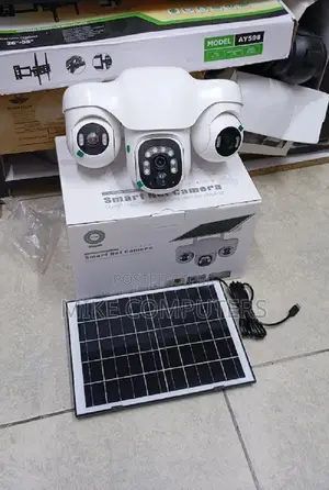 20MP 4K Ultra HD 4G PTZ Solar Camera (Triple Lens)
