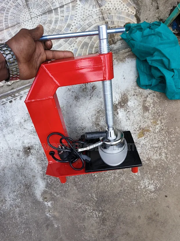 Heavy Duty Electric Tyre Vulcanizer Machine - Automatic Hot Patch Press - 1