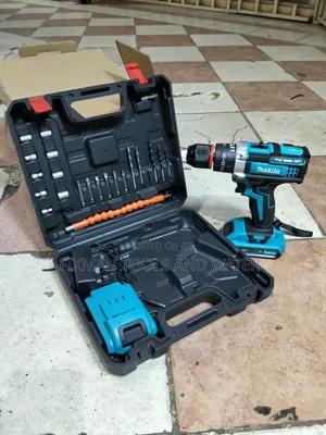 Makita 98V Cordless Hammer Drill Set with 2 Batteries & Charger