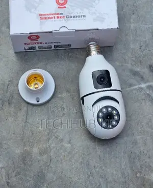 360° Smart Bulb CCTV Camera Dual Lens
