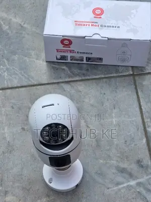 Dual Camera WiFi Light Bulb Security Camera