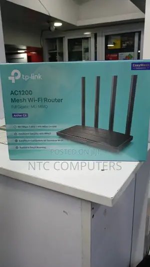 TP-Link Archer C6 AC1200 MU-MIMO Gigabit Router