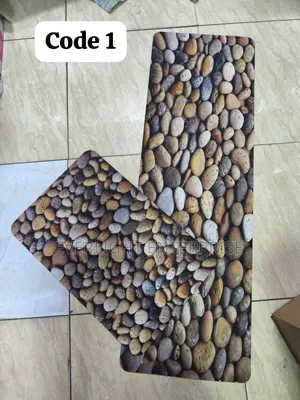 2pc Kitchen Anti-Slip Mats with Rubber Bottom