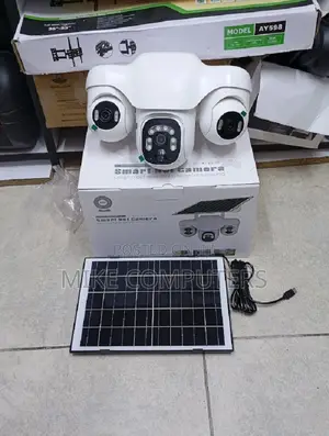 V380 Pro 12MP Solar PTZ Camera with 3 Lenses