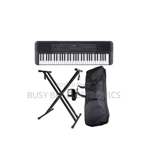 Yamaha Portable PSR-E283 Keyboard With Stand, Power Adapter & Bag