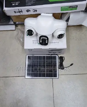 12MP 4G PTZ Triple Lens Solar Camera with Speaker