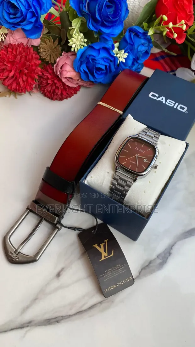 Casio Gents X-Box Double Sided Belt Watch - 1