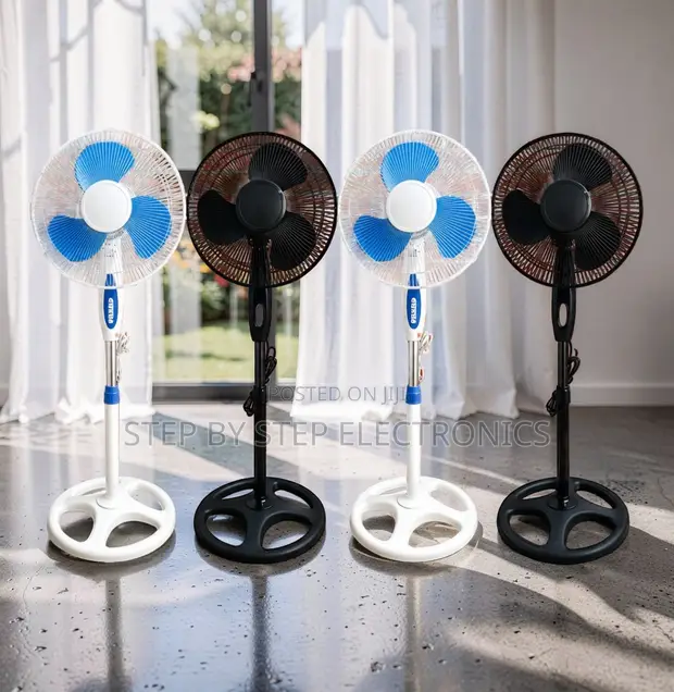 16" Electric Stand Fan - Quiet Operation - 1