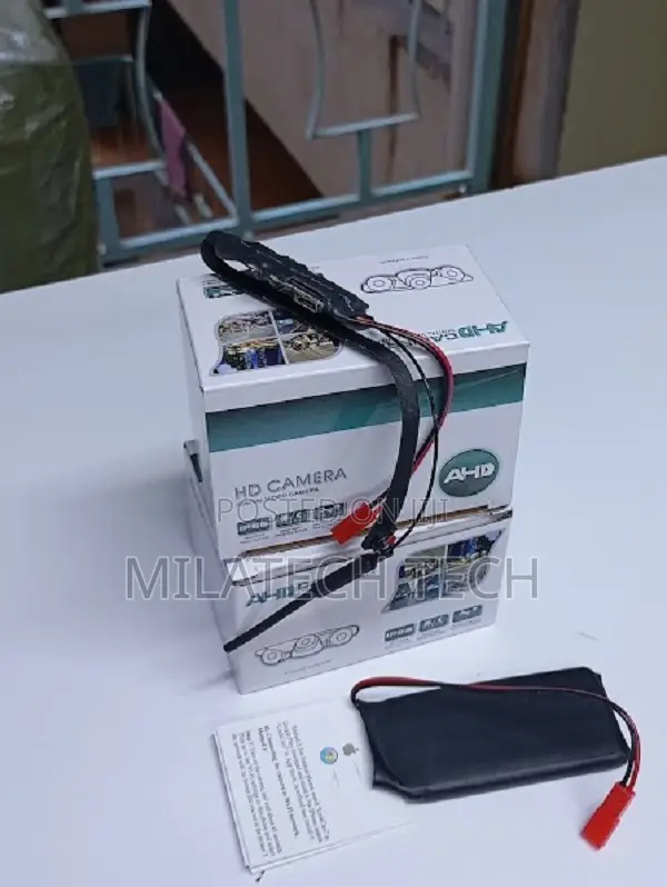 Mini Pinhole CCTV Camera with Remote Phone Viewing - 1