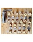 Stainless Steel 24-Option Cookie/Biscuit Press - 2