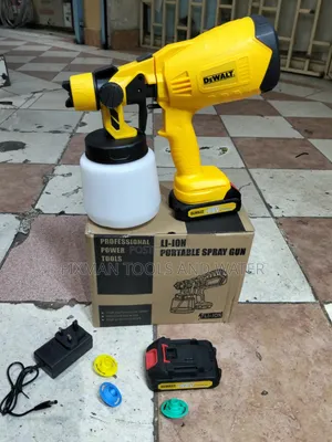 Dewalt Cordless HVLP Paint Sprayer (88V, 2 Batteries)