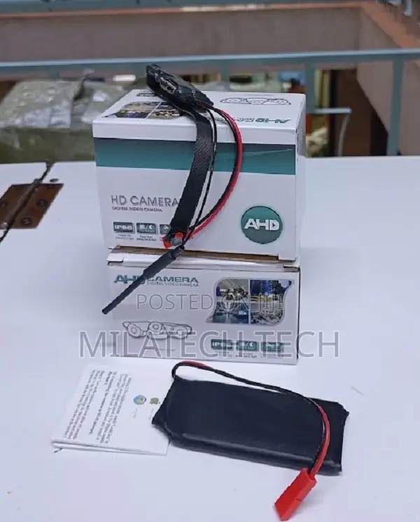 Compact HD Pinhole Security Camera - 1