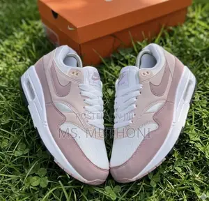 Nike Air Max 1 Platinum Violet Pink Women's Sneakers