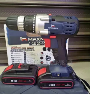 New Maxmech Cordless Drill