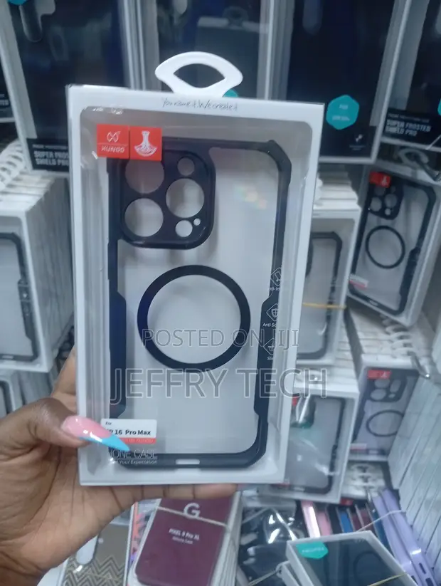 XUNDD Magnetic Clear Case for iPhone 16 Pro Max - 1