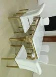 6 Seater Executive Modern Marble Dining Table - 1