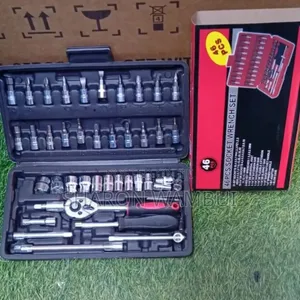 New 46-Piece Socket Wrench Set