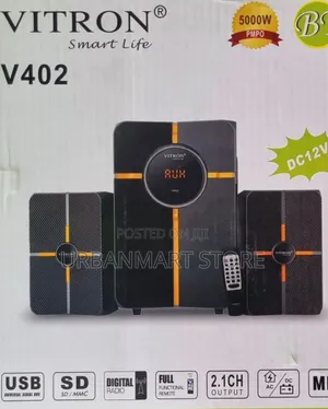 Vitron V402 2.1 Multimedia Sound System with Bluetooth