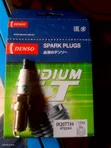 Denso Iridium Spark Plugs IK20TT#4 4702 - 1