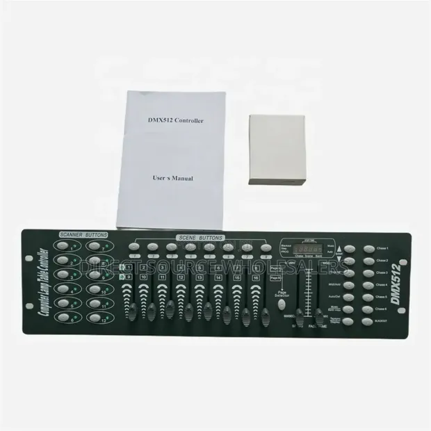DMX512 Controller - 192 Channels kwa Stage Lighting - 1