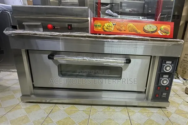 Euromax Commercial Deck Oven - 1 Deck, 2 Trays - 1