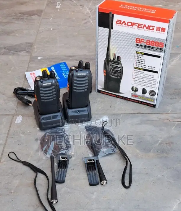 Baofeng Two Way Walkie Talkie Redio ya Mkononi yenye Masafa Marefu - 1
