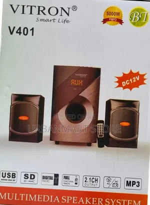 Vitron V401 2.1ch 5000W PMPO Speaker za Multimedia