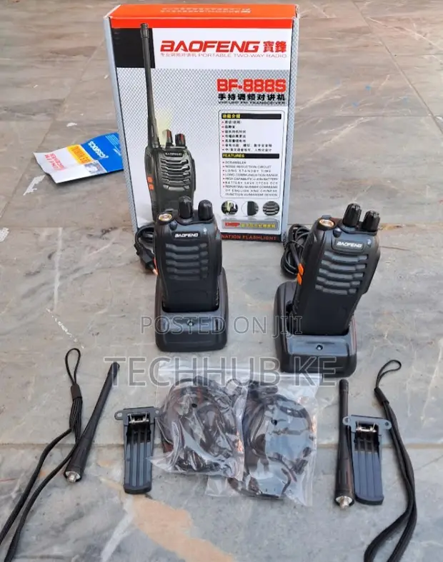 Baofeng Portable Redio ya Mawasiliano ya Njia Mbili - 1