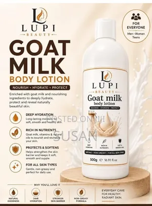 Goat Milk Lotion - Brand New