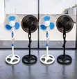 16'' Stand Fan ya Umeme - Blades 3, Upepo Mwingi - 1