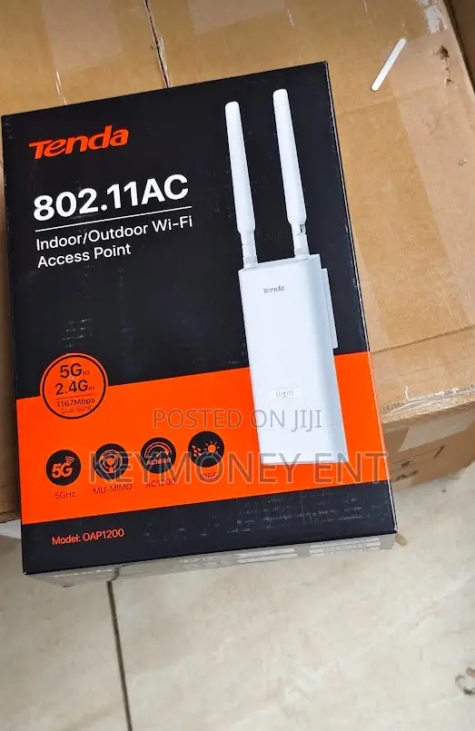 Tenda AC1200 Outdoor Gigabit Wi-Fi Access Point (OAP1200) - 1