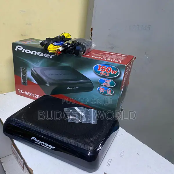Pioneer TS-WX120A 150W Underseat Car Subwoofer - 1