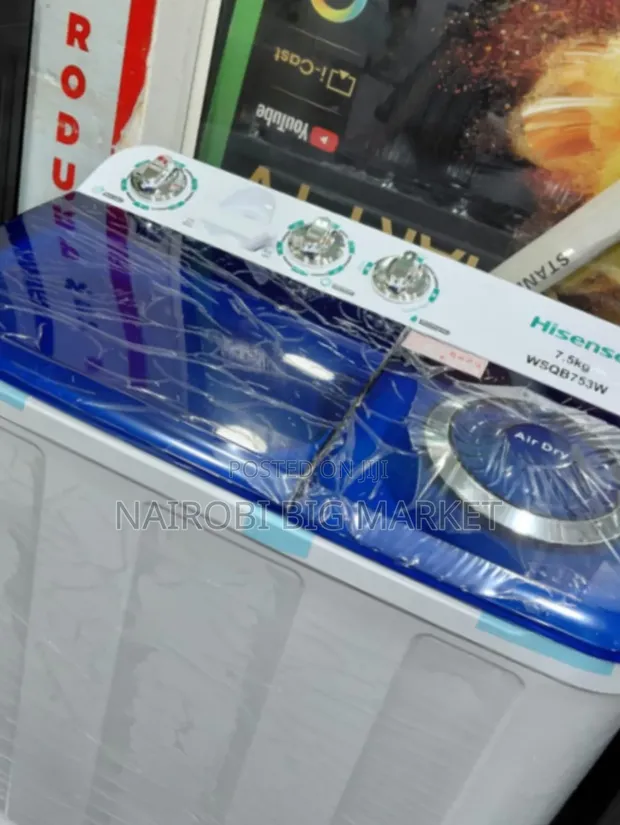 Hisense 7.5kg Twin Tub Washing Machine - 1