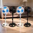 16" Electric Stand Fan - High Output, Ultra Quiet - 2