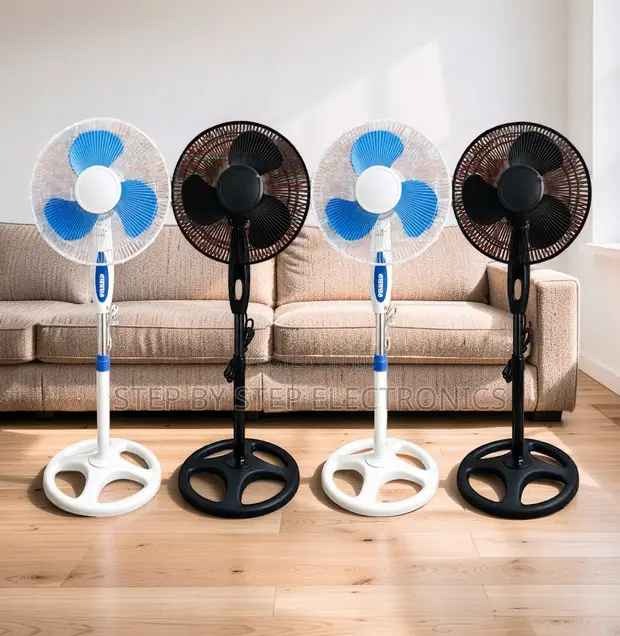 16'' Electric Stand Fan - Efficient Airflow, Stable Base - 1